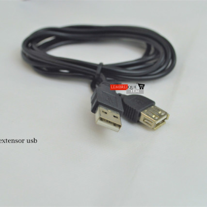 Cabo Extensor Usb  Macho X Fêmea 1 metro