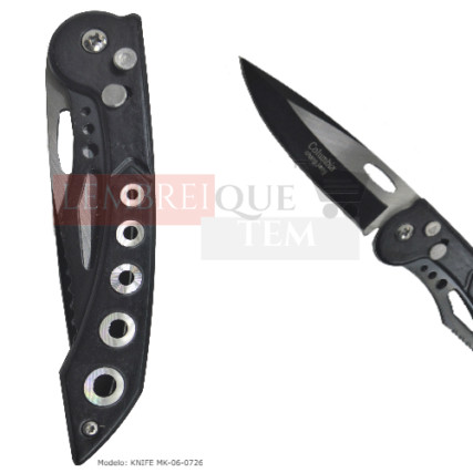 Canivete   Knife C/ Clip sobrevivencia   ( Automático)