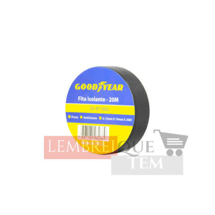 Fita Isolante Goodyear 20mts  ( GY-ET-5003 ) antichama