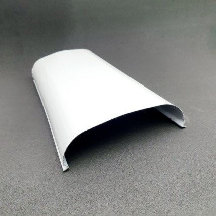 Acabamento para luminaria  tubular