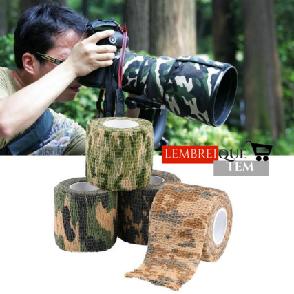 Fita Adesiva De Camuflagem Airsoft Camo Tape Ntk Tático