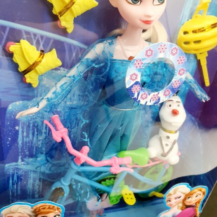 Boneca Elsa Frozen – Canta Musica  com acessórios  e Olaf