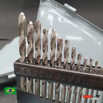 kit com 13 blocas  com caixa organizadora