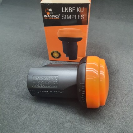 Lnbf Simples Banda Ku Universal Ultra Hd 4k 0.1 Db De Ruido