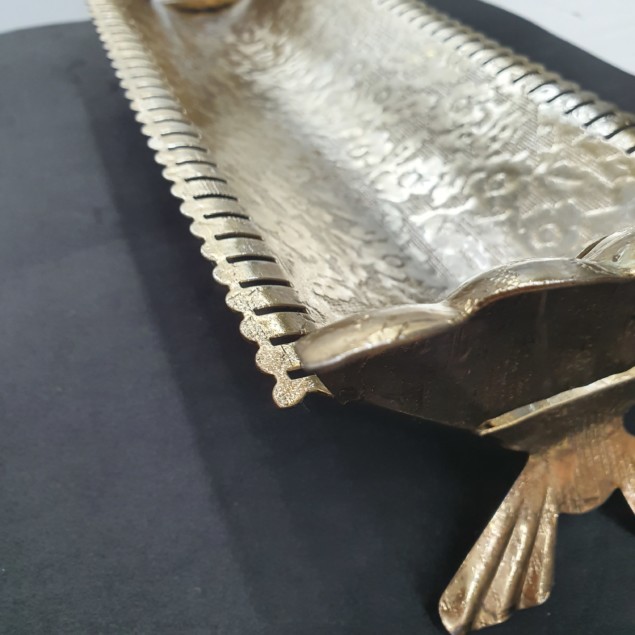 Centro de Mesa Decorativo dourado envelhecido