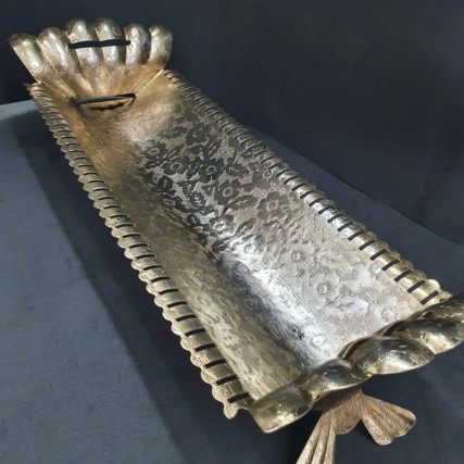 Centro de Mesa Decorativo dourado envelhecido