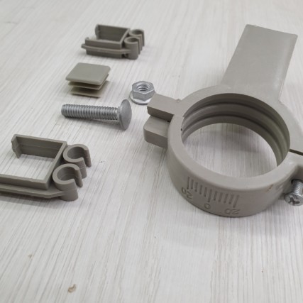 Suporte Flange Abraçadeira Lnbf Ku Lnb