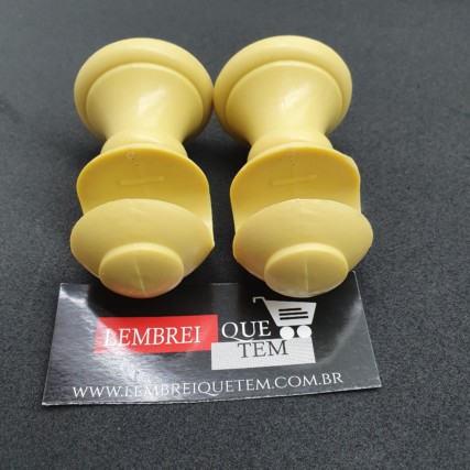 Suporte de  Varão 28mm – bege Pvc (par)