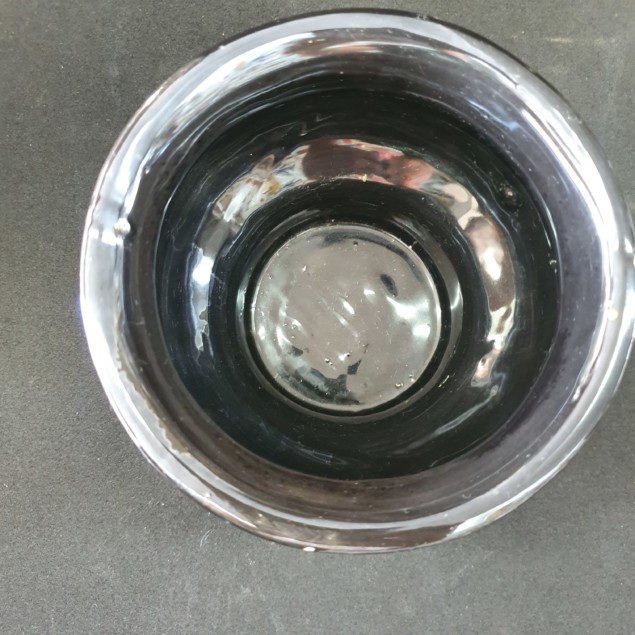 vaso para decoração  metalizado ( estreito )