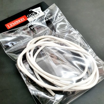 Rabicho fio 110  cm  fio de 1.5 mm – P/ instalação elétrica