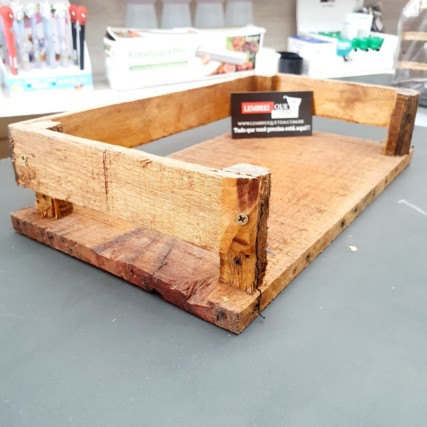 base de madeira cercadinho