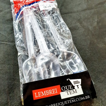 colher grande cristal