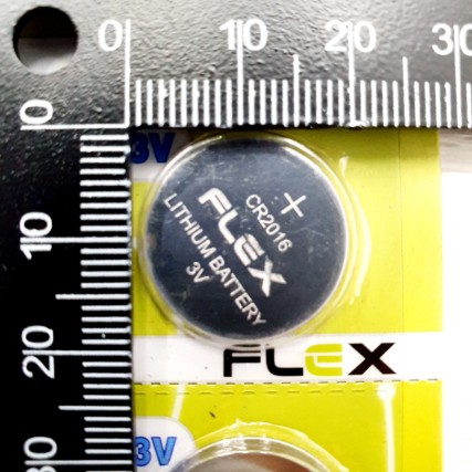 Bateria Lithium 3v Cr2016 Flex  – Fx-2016
