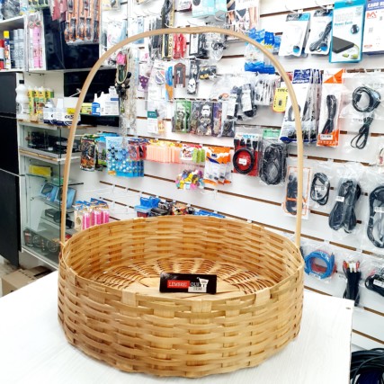 Cestas de Bambu Redonda 35 CM