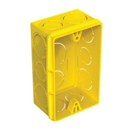 Caixa de luz retangular 4×2