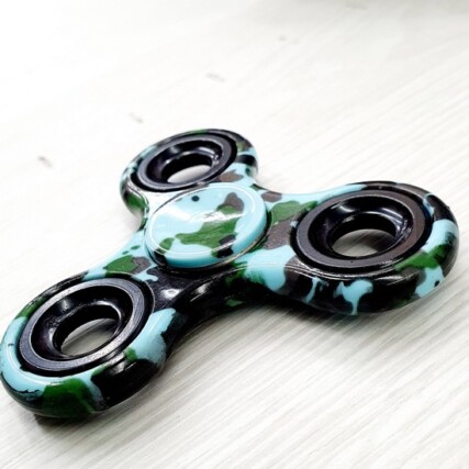 Hand Spinner – anti stress – ceu azul ( camuflado )