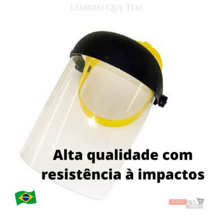 Mascara prot.facial ARTOCH 200MM INF.RS ótima para serviços pesados