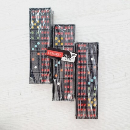 Jogo de Dominó Infantil – Preto