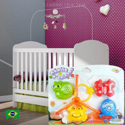 chocalho p/ berco – Brinquedo para Bebe Mobile Bichinhos
