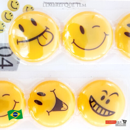 ima magnetico – smile feliz – imã de geladeira – lembretes