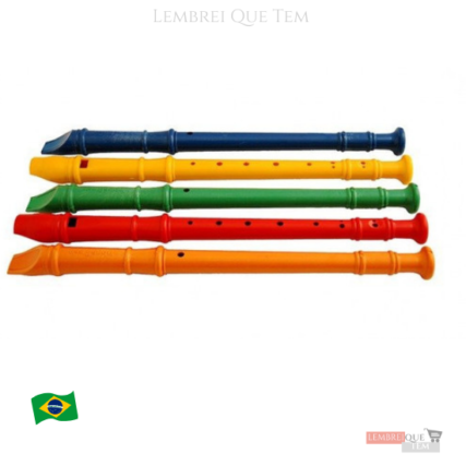 Flauta Doce Infantil Brinquedo