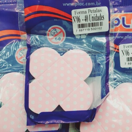Forma Petalas temas –  rosa   numero 06 ( 40 uni)