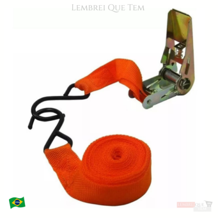 Cinta Para Prender Carga Com Catraca 4,5 Metros Starfer