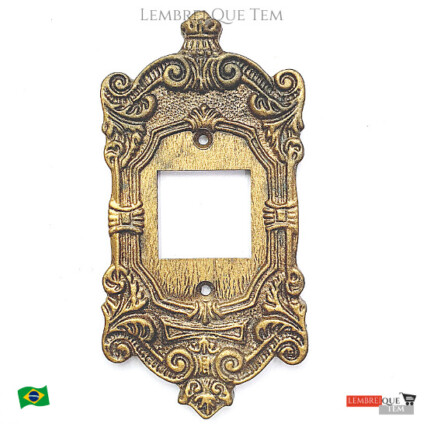 Espelho Classico Colonial Interruptor Tomada