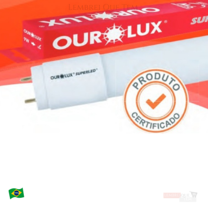 Lampada Tubular Super-led Ourolux 9w