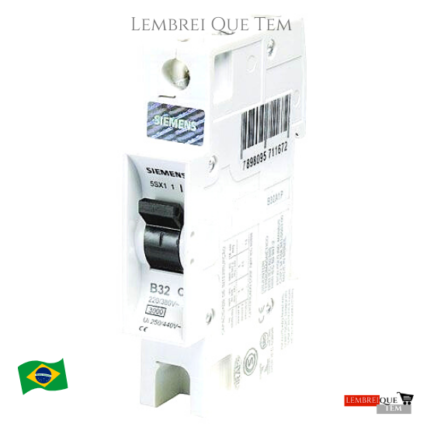 Disjuntor Din  Monopolar C13a – Siemens