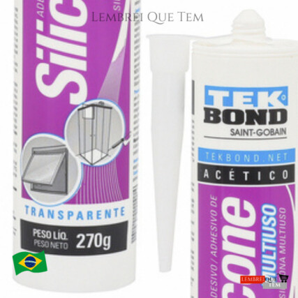 Silicone Multiuso Incolor grande 270g – tek bond