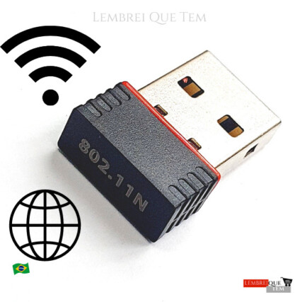 Adaptador De Rede Sem Fio Wireless Usb 450mbps Ly84381 – wi fi – internet