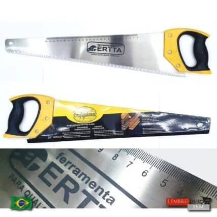 serrote 20 pol – com regua e cabo emborrachado