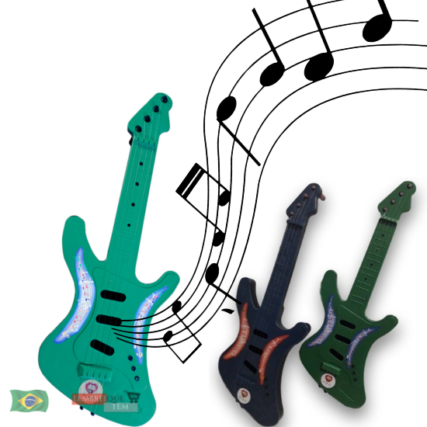 guitarra  plástica brinquedo