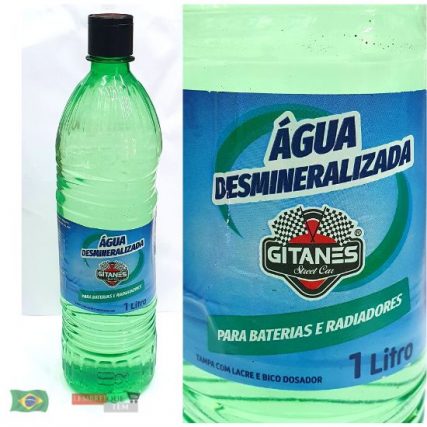 Agua Desmineralizada Bateria E Radiador 1lt Gitanes