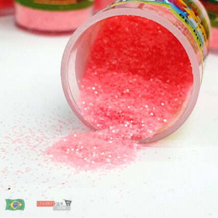 glitter rosa e Purpurina brilho – gliter