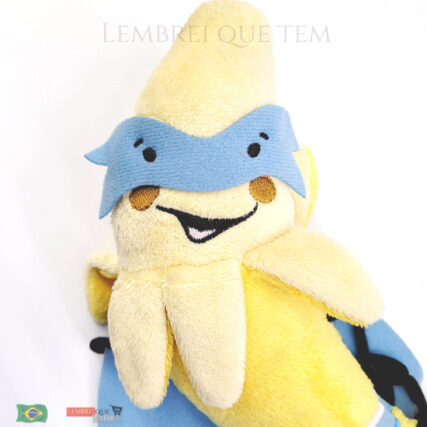boneco banana sp pelúcia – urso super banana
