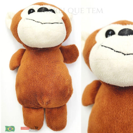 macaquinho fofo pelúcia – urso