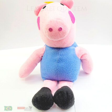 Brinquedo de pelúcia Pepa pig – urso Peppa Pig grande
