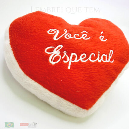 Coração Voce é especial – romântico urso de pelúcia