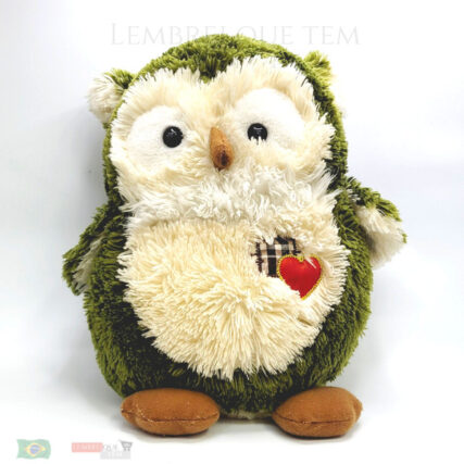 Coruja de pelúcia Super Fofinho – urso fofo 30 cm