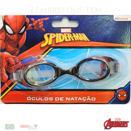 Óculos de Natação Infantil Marvel Homem Aranha spider man