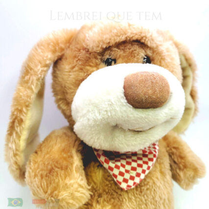 cachorrinho Digão urso de pelúcia  – Bicho de pelucia 35 cm