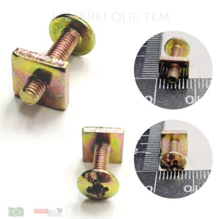 kit parafusos para conexão elétrica  parafuso com porca