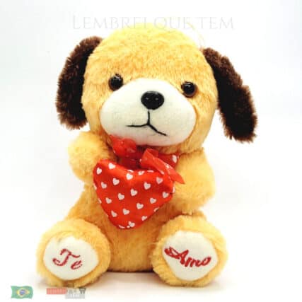 urso te amo – pelúcia romântico