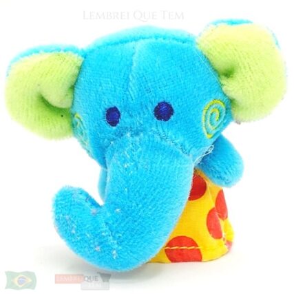 Dedoche Elefantinho Pelúcia – fantoches