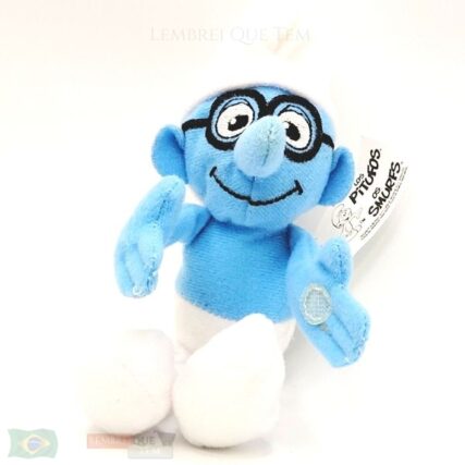 Smurf Boneco ursinho de pelúcia – Gênio