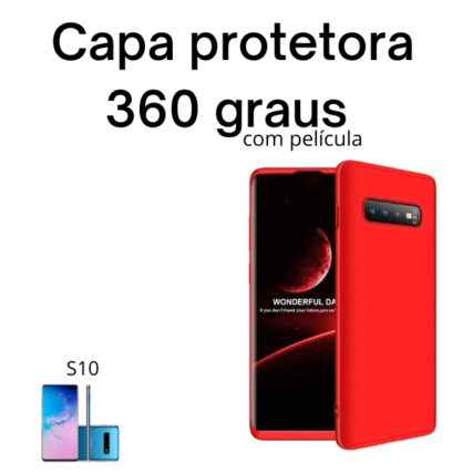 Capa 360  S10 Samsung Galaxy À Prova de Choque