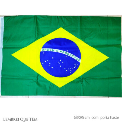 Bandeira do Brasil (0,95×0,63m) Copa do Mundo