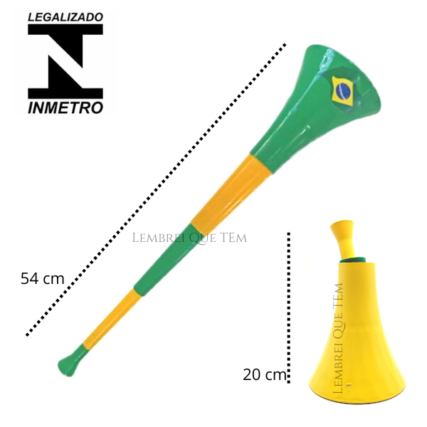corneta Copa do Mundo Manifestação Grande vuvuzela